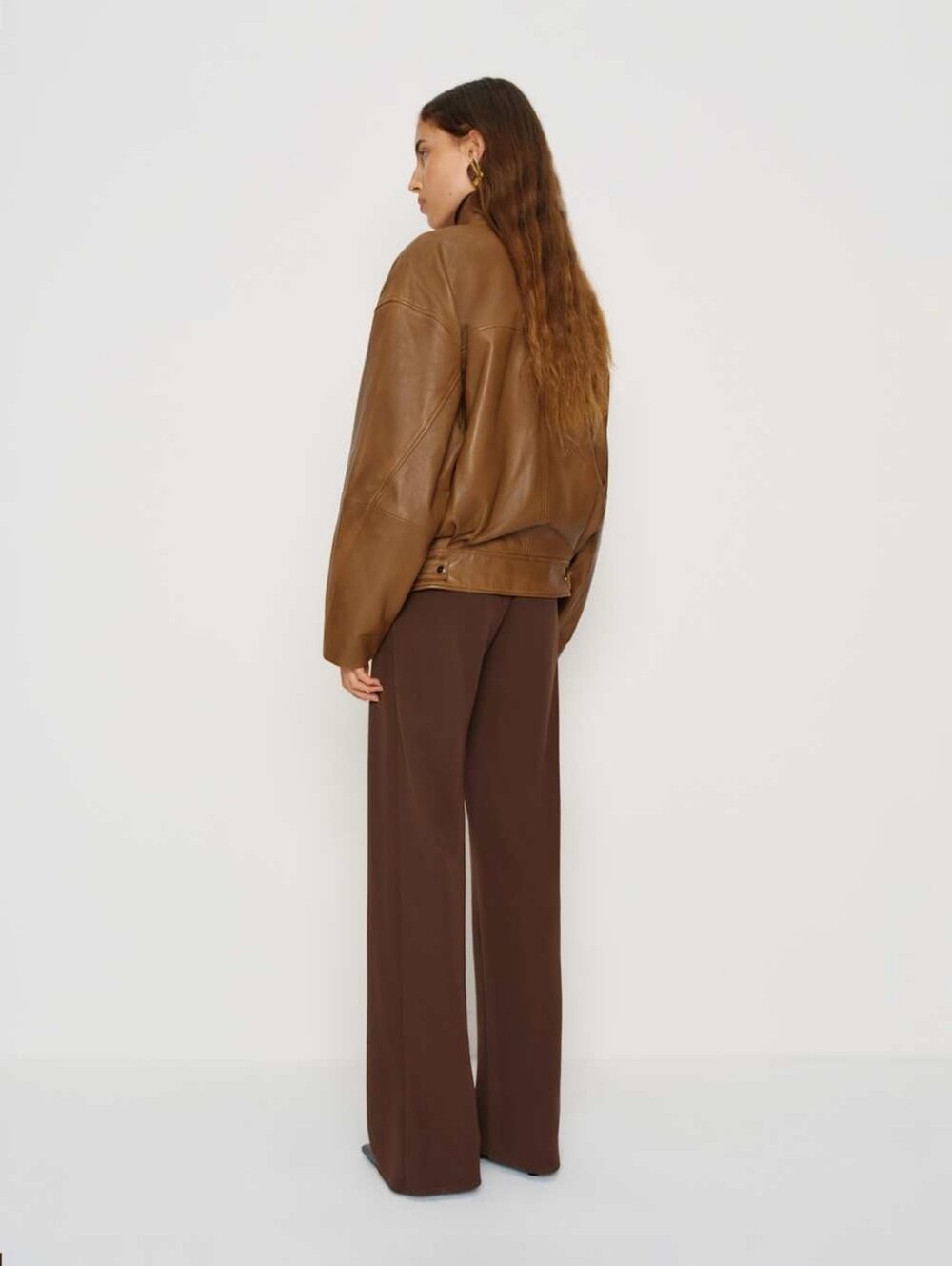 Reformation x Veda Harrison Leather Jacket, L, Topanga Canyon - Picture 3 of 7